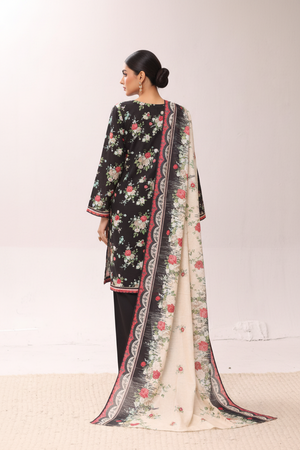 Bin Saeed Originals - Exclusive Khaddar Outfit with  Shawl - Ready to Wear SD541
