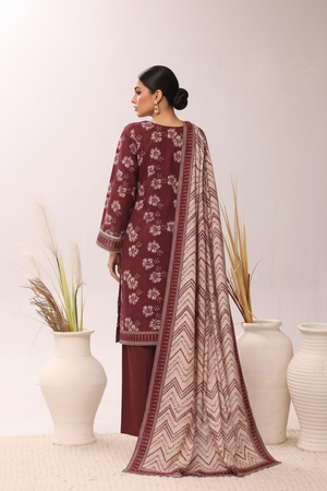 Bin Saeed Originals - Exclusive Khaddar Outfit with  Shawl - Ready to Wear SD536