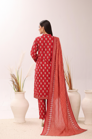 Bin Saeed Originals  - Exclusive Khaddar Outfit with  Shawl - Ready to Wear SD546