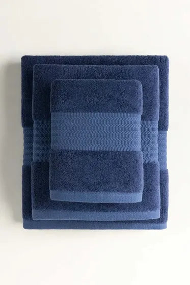 Premium Blue Bamboo Towel - Natural Antimicrobial