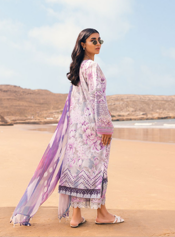 Nureh - The Luxury Lawn - Summer Collection -D7