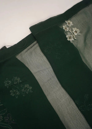 Husan e Jahan - Chiffon Outfit with Chiffon Dupatta - Ready to Wear - MC264