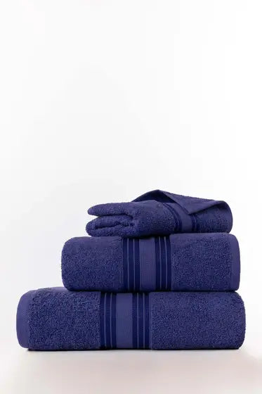 Midnight Combed Towel Viscose