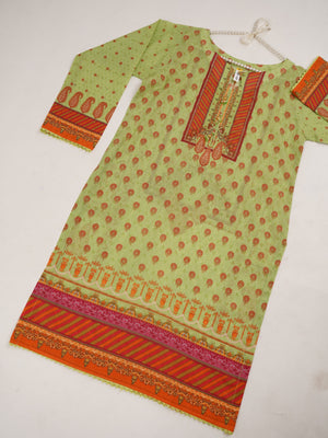 Sajh Dajh Budget Wear Kurti - Digital Printed Lawn Shirt