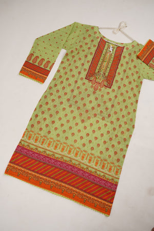 Sajh Dajh Budget Wear Kurti - Digital Printed Lawn Shirt