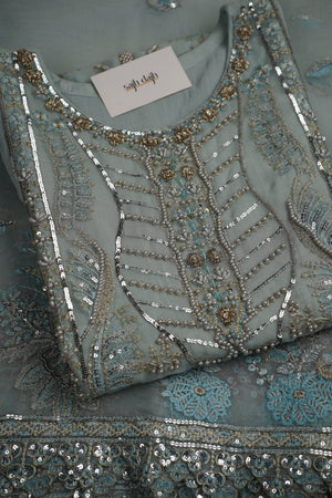 Sajh Dajh Eve Exclusive - Luxury Organza Ready to Wear