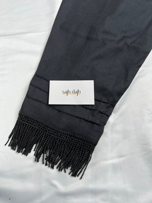 Sajh Dajh Fringe Trouser - Black