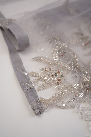Sajh Dajh Luxury Formals - Kat Dana Heavily Embroidered Net (Long Shirts) - Ready to Wear - V1 - D2