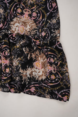 Sajh Dajh Lyra -  Printed Chiffon Maxi - Ready to Wear