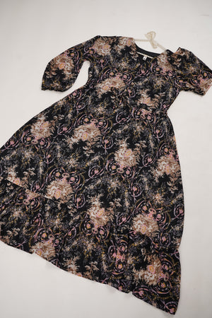 Sajh Dajh Lyra -  Printed Chiffon Maxi - Ready to Wear