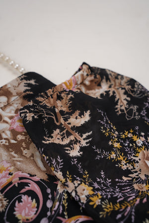 Sajh Dajh Lyra -  Printed Chiffon Maxi - Ready to Wear