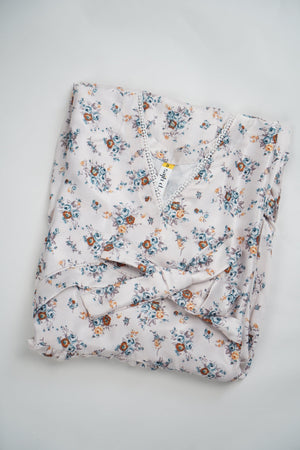 Sajh Dajh Lyra -  Printed Silk Maxi - Ready to Wear