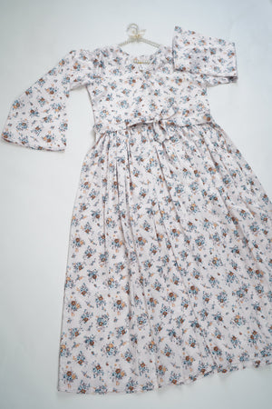 Sajh Dajh Lyra -  Printed Silk Maxi - Ready to Wear
