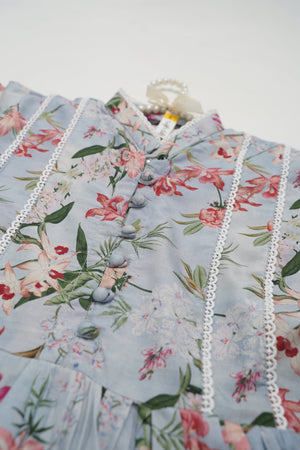 Sajh Dajh Lyra -  Printed Viscose Maxi - Ready to Wear