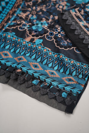 Sajh Dajh Nureh Restocked - The Luxury Lawn - Summer Collection -D1