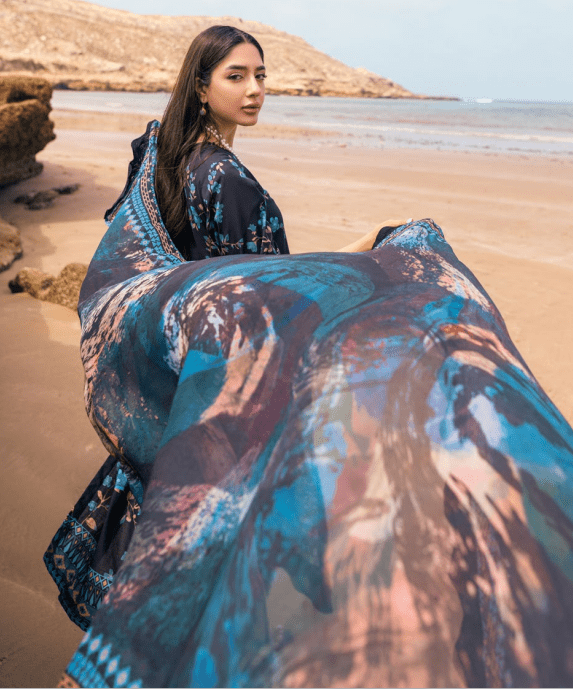 Sajh Dajh Nureh Restocked - The Luxury Lawn - Summer Collection -D1