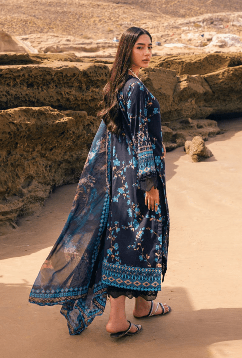 Sajh Dajh Nureh Restocked - The Luxury Lawn - Summer Collection -D1