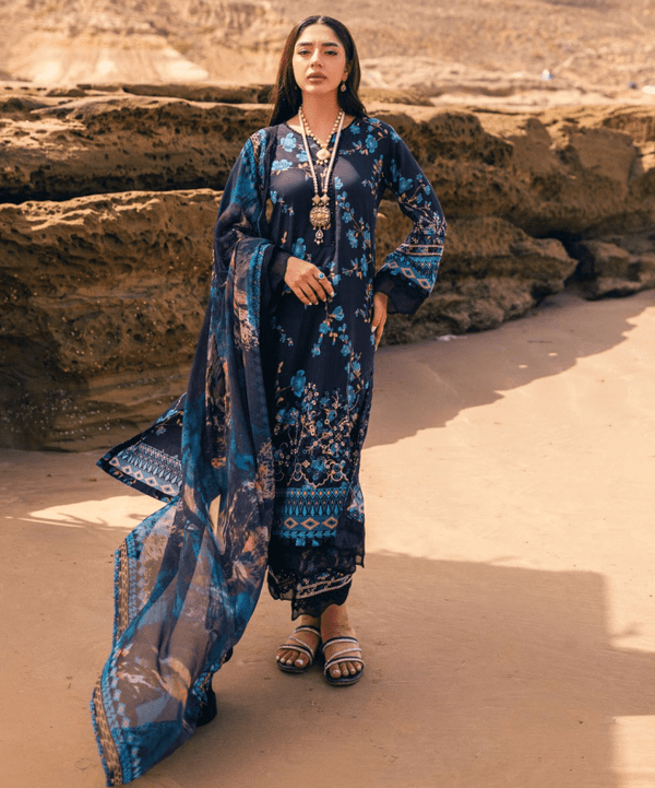 Sajh Dajh Nureh Restocked - The Luxury Lawn - Summer Collection -D1