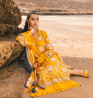 Sajh Dajh Nureh - The Luxury Lawn - Summer Collection -D2