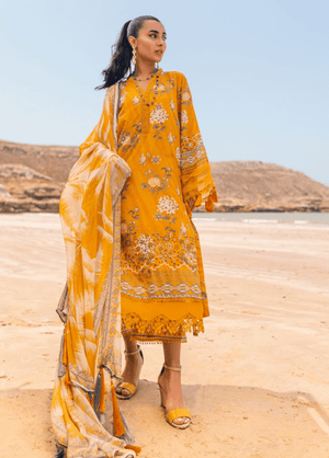 Sajh Dajh Nureh - The Luxury Lawn - Summer Collection -D2