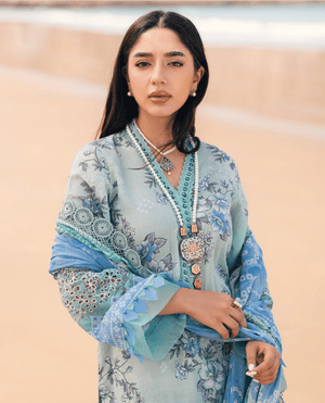 Sajh Dajh Nureh - The Luxury Lawn - Summer Collection -D3
