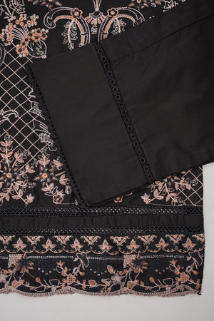 Sajh Dajh Premium Budget Wear - D3 Embroidered Lawn Outfit with Lawn Dupatta - Ready to Wear