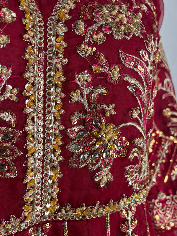 Sajh Dajh Premium Designer Suits IV- The Luxury Eid Wear - MAXI -D4