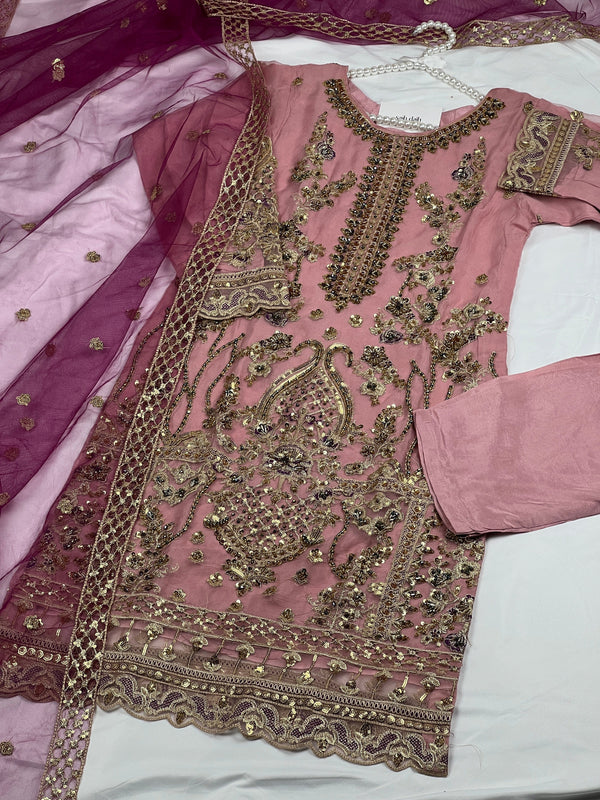 Sajh Dajh Premium Designer Suits - The Eid Wear - D1