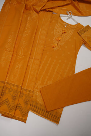 Sajh Dajh Rozi - Exclusive Broshay Khaddar Outfit with Shawl - Ready to Wear - Warm Fabric