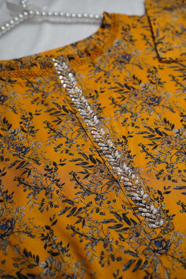 Sajh Dajh Rozi- Premium khaddar Shirt and Trouser - Winter Collection