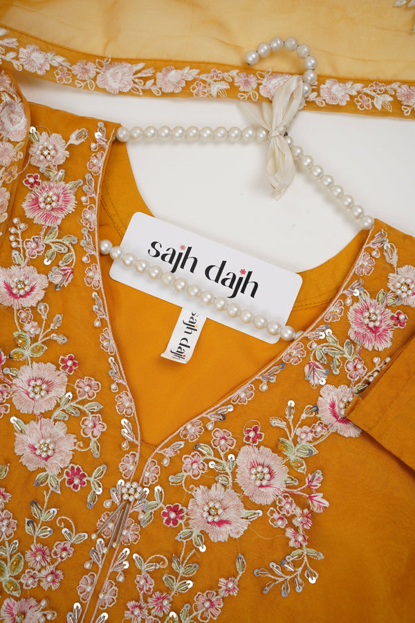 Sajh Dajh Tehwar Basics V2 - Festive Collection - Soft Organza - D4