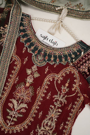 Sajh Dajh Tehwar - Luxury Festive Collection - Ready to Wear - V2 - D3