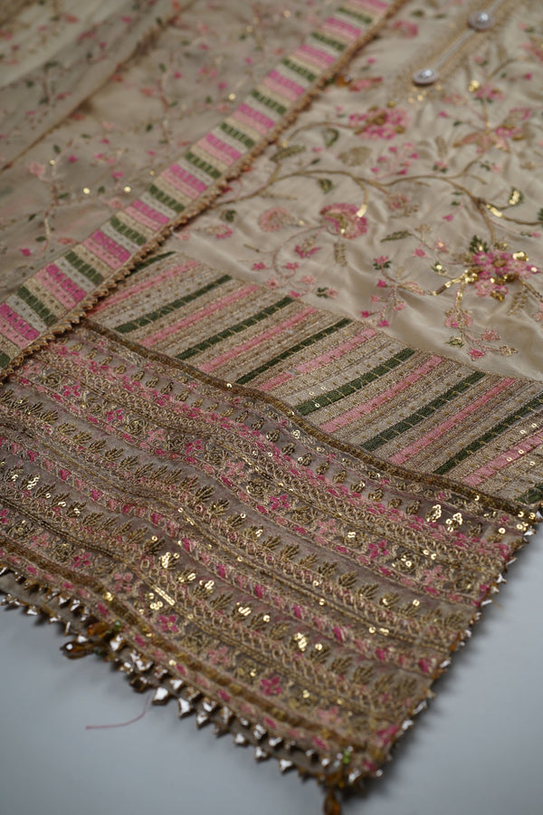 Sajh Dajh Tehwar - V3 - Luxury Festive Collection - Chiffon - Ready to Wear -  D7