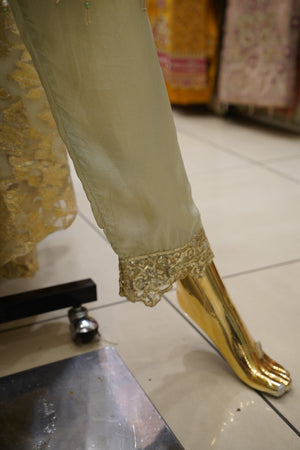 Sajh Dajh Tehwar - V3 - Luxury Festive Collection - Chiffon - Ready to Wear -  D8
