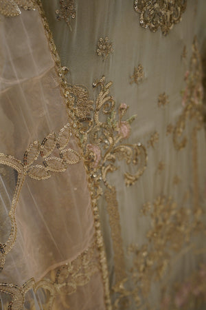 Sajh Dajh Tehwar - V3 - Luxury Festive Collection - Chiffon - Ready to Wear -  D8