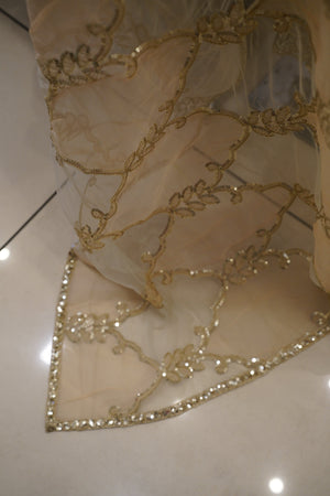 Sajh Dajh Tehwar - V3 - Luxury Festive Collection - Chiffon - Ready to Wear -  D8