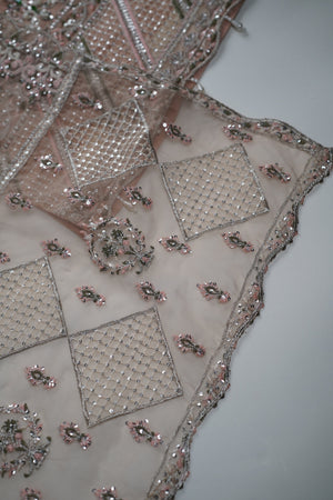 Sajh Dajh Tehwar - V3 - Luxury Festive Collection with Gharara - Organza - Ready to Wear -  D8