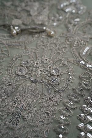 Sajh Dajh Tehwar - V3 - Luxury Festive Collection with Net Dupatta - Organza - Ready to Wear -  D3