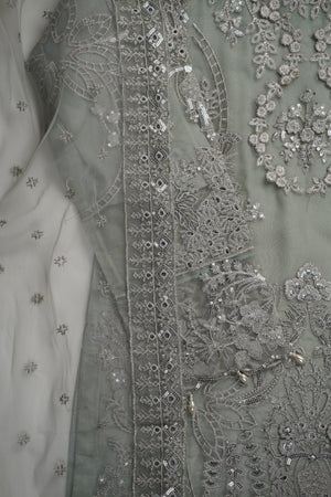 Sajh Dajh Tehwar - V3 - Luxury Festive Collection with Net Dupatta - Organza - Ready to Wear -  D3