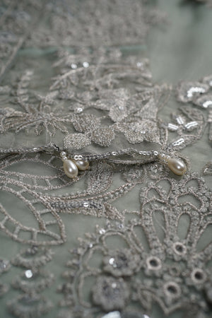 Sajh Dajh Tehwar - V3 - Luxury Festive Collection with Net Dupatta - Organza - Ready to Wear -  D3