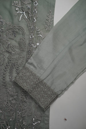 Sajh Dajh Tehwar - V3 - Luxury Festive Collection with Net Dupatta - Organza - Ready to Wear -  D3