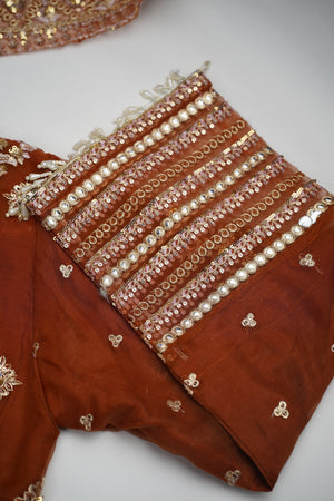 Sajh Dajh Tehwar - V4 - Luxury Festive Collection with Gharara - Organza - Ready to Wear -  D10