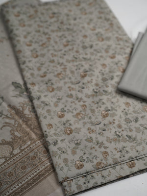 Sajh Dajh Unstitch - Pashmina Dhanak Collection