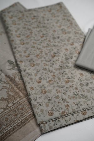 Sajh Dajh Unstitch - Pashmina Dhanak Collection