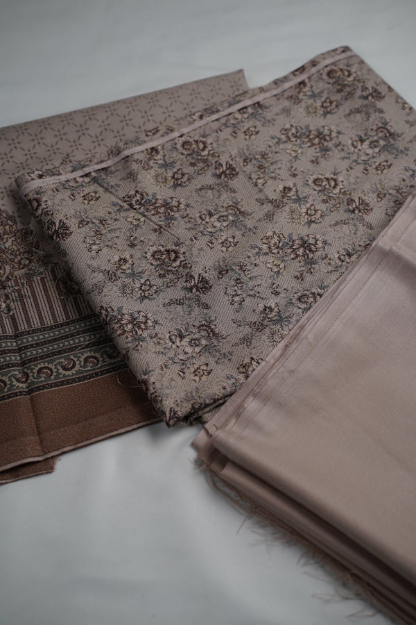 Sajh Dajh Unstitch - Pashmina Dhanak Collection