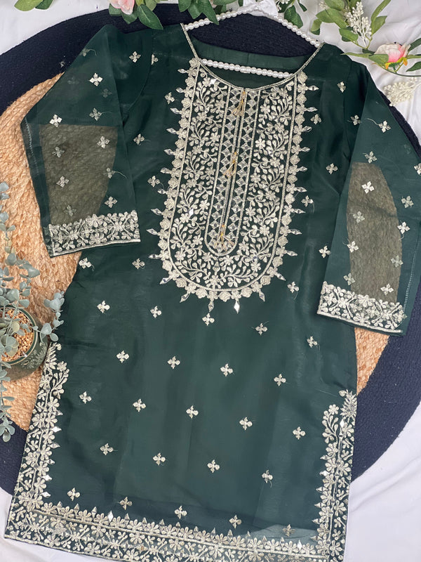 Sajh Dajh NAQSH KURTI - Eid 2023